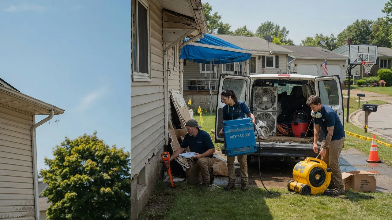 Ceiling Leak Cleanup in Wellsburg, IA near me